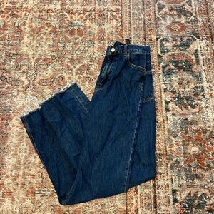Zara Dark Blue Full-Length Jeans